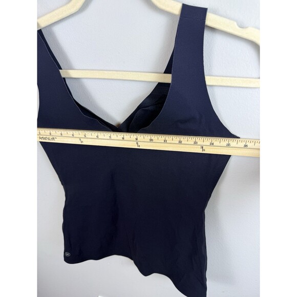 HoneyLove Liftwear Tank Medium Black Camisole Shapewear Smoothing Molded Cups - Picture 6 of 7